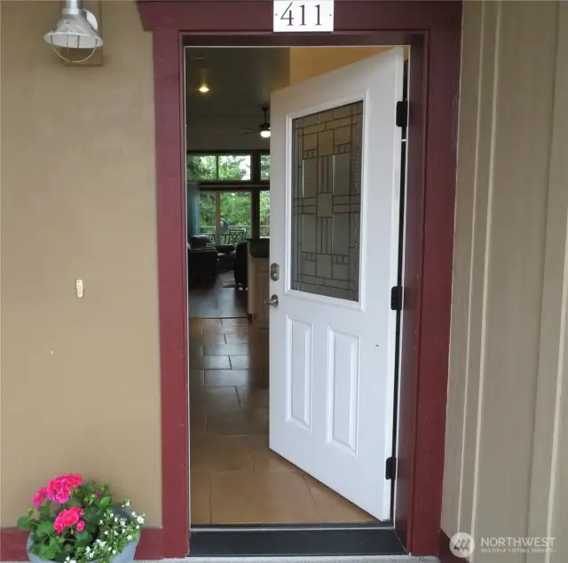 7714 Birch Bay Dr. #411, Grand Bay Condominiums at the beach, welcomes you! Fourth and top floor with two elevators servicing outside entry.