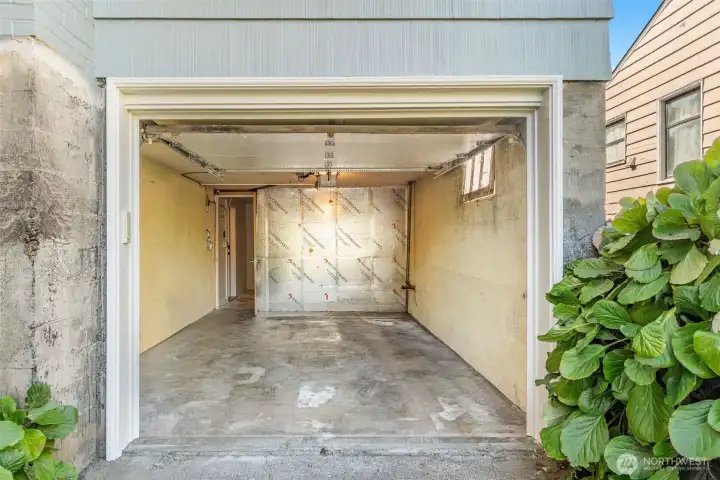 Garage + Dedicated Driveway