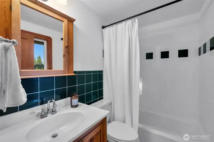 Bathroom connected to second primary suite