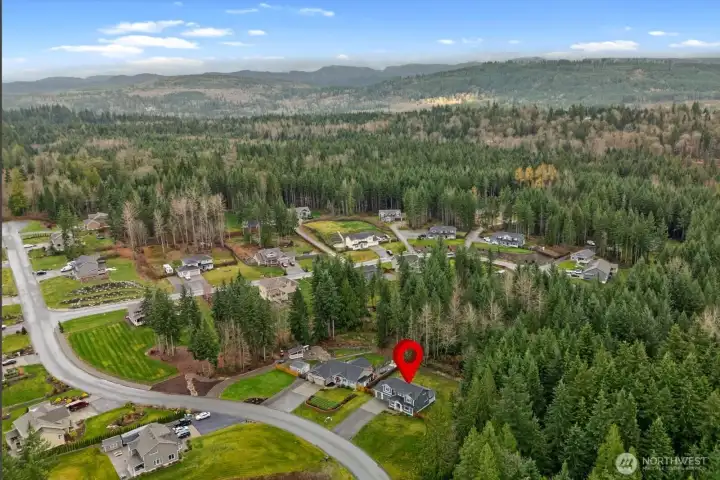 Territorial aerial view