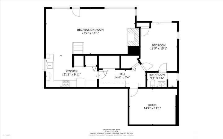 Floor plan daylight lower level. Great floor plan with seamless flow throughout!