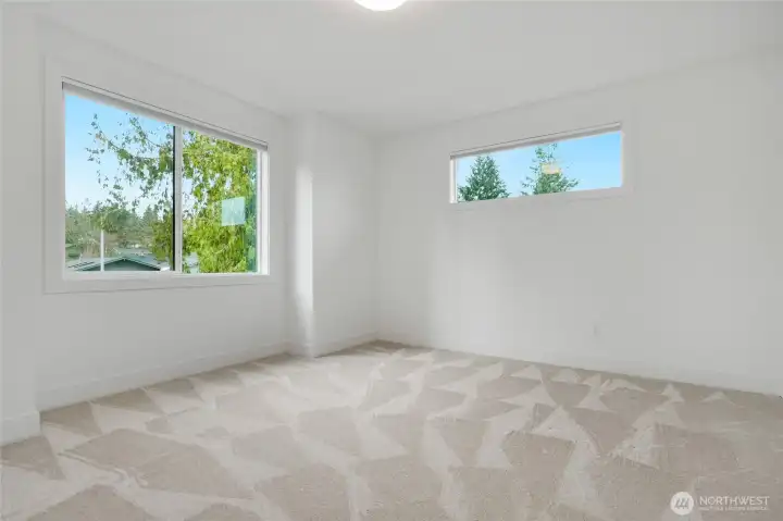 Bedroom #2, located upstairs.