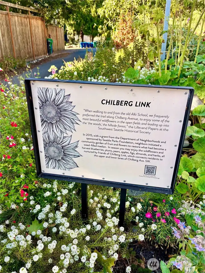 The Charming Chilberg Link outside your Door
