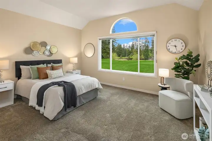 Primary Suite on Upper level~