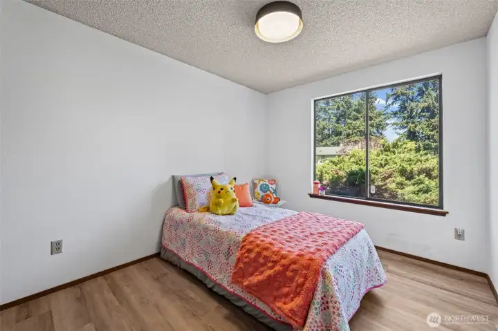 Another generously sized secondary bedroom with great natural light and versatility.