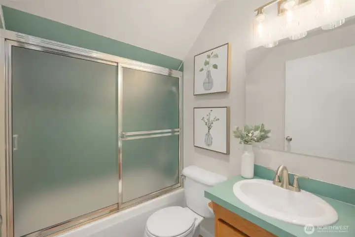Hallway bath Hallway bath
