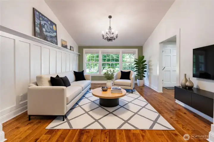 Virtually Staged - Living Room