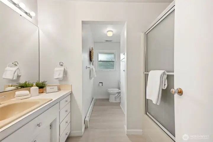 Hallway Bathroom