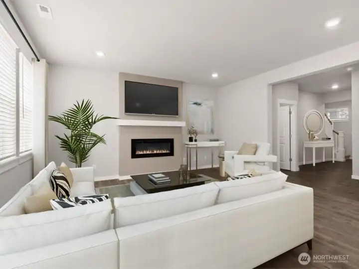 Pictures for representational purposes only, colors and included features may vary.  Fireplace not available at Stetson Heights.
