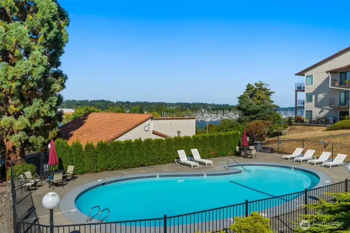 Community pool is perfect for the hot summer days ahead. Community pool is perfect for the hot summer days ahead.
