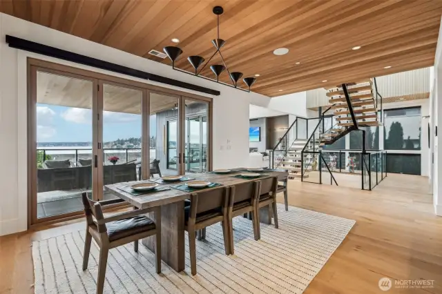 Great energy flow freely in the great-room concept which makes living and entertaining such a breeze.