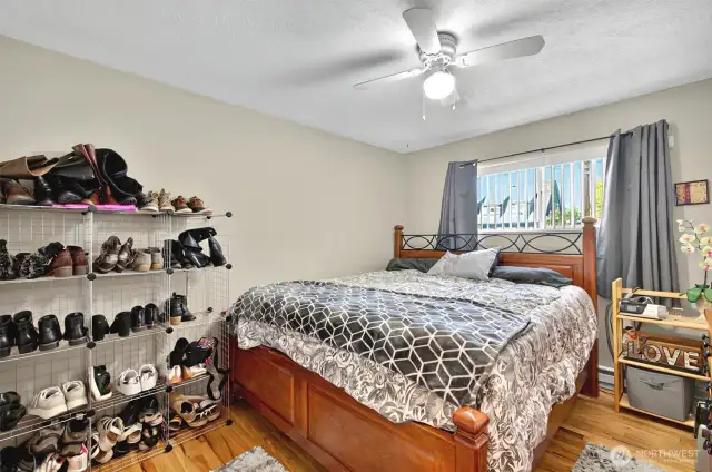 Plenty of space for a king size bed