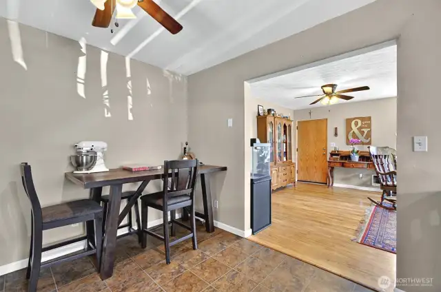 Dining area