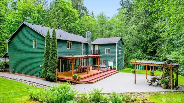 Surrounded by the community's dedicated open-air space, it feels like living on acreage