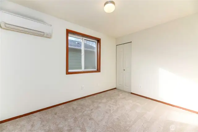 bedroom 4 is close to the primary bedroom, perfect for an office or nursery