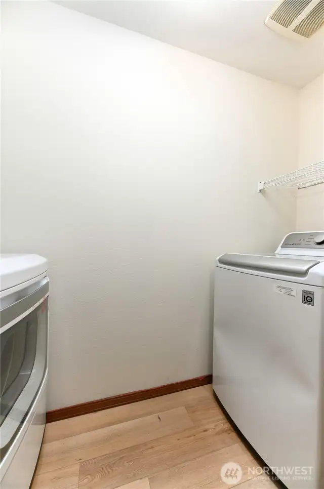 separate laundry room