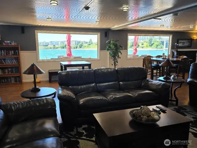 Walking into the rec room is always a surprise. The view never gets old.