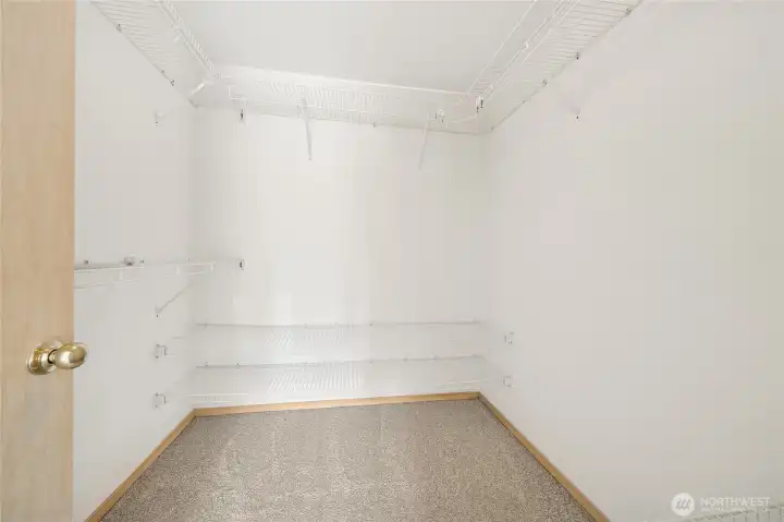 Huge walk-in wardrobe off the primary bedroom.