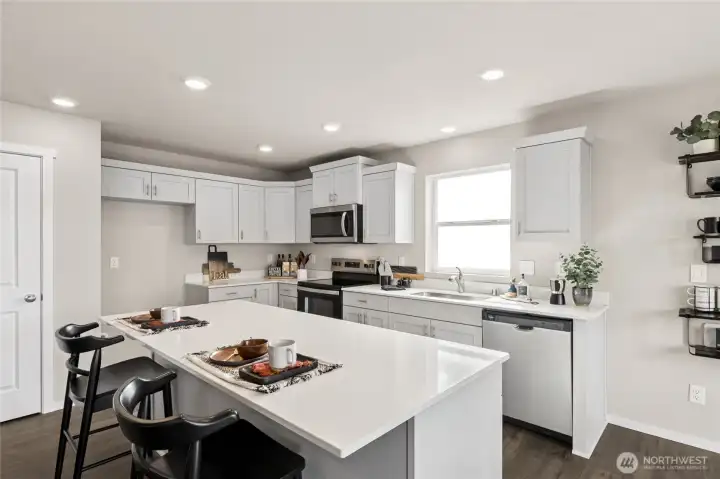 Photo is of a similar home. Colors and materials may vary.