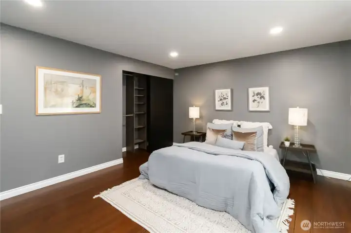 large welcoming bedrooms