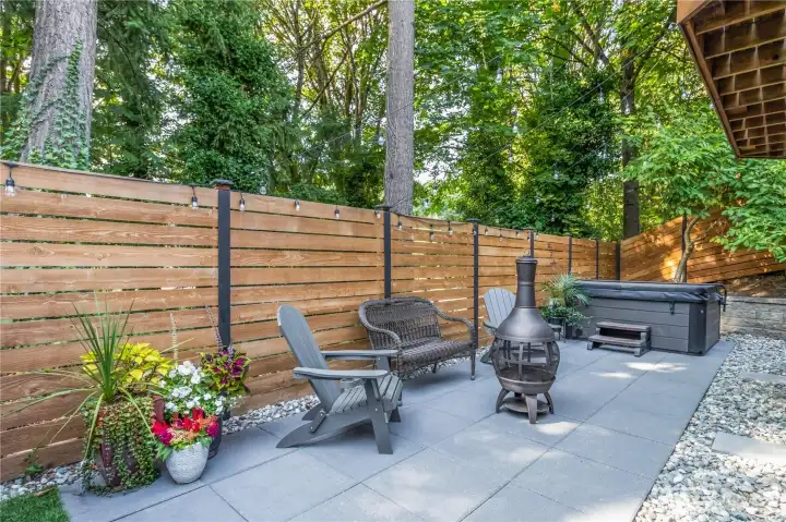 large living area outdoor