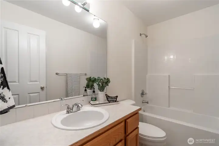 Hallway full bathroom.