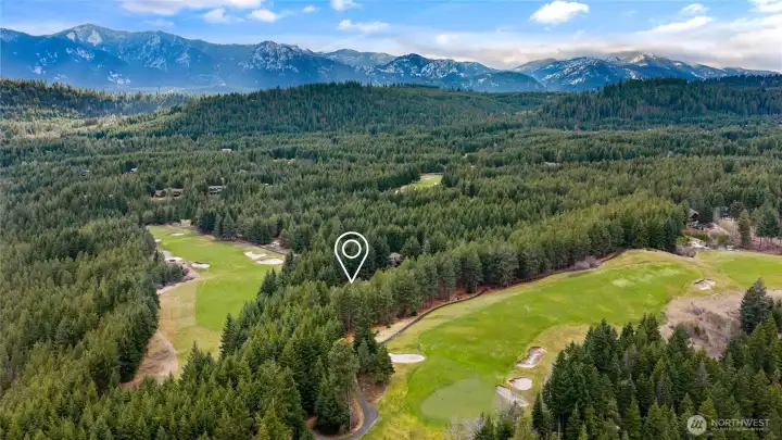 surrounded by TC golf course