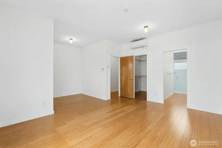 Primary Suite with walk in closet