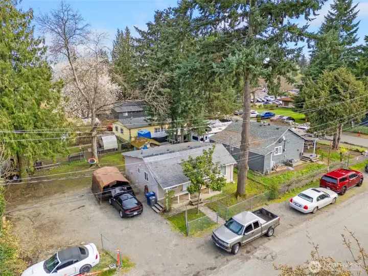 2 homes on one lot with separate entrance