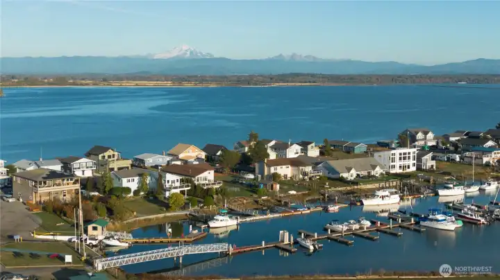Bigger picture of Sandy Point.