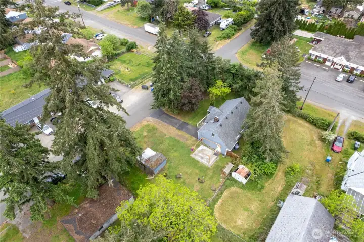 This property has room for an urban farm!