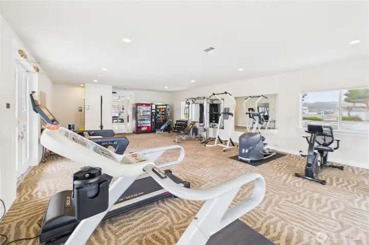 fitness center
