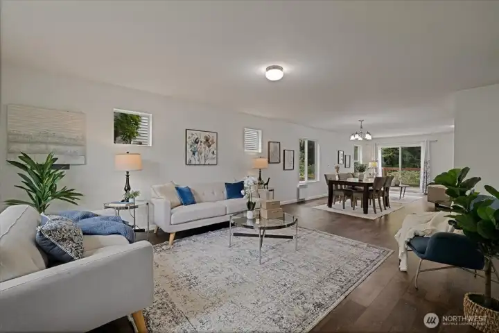 Such an AMAZING main floor! Bright, spacious and beautiful.