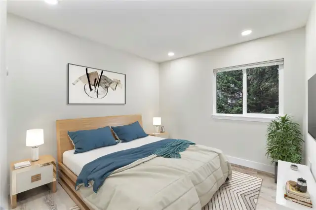 Virtual Staging Bedroom