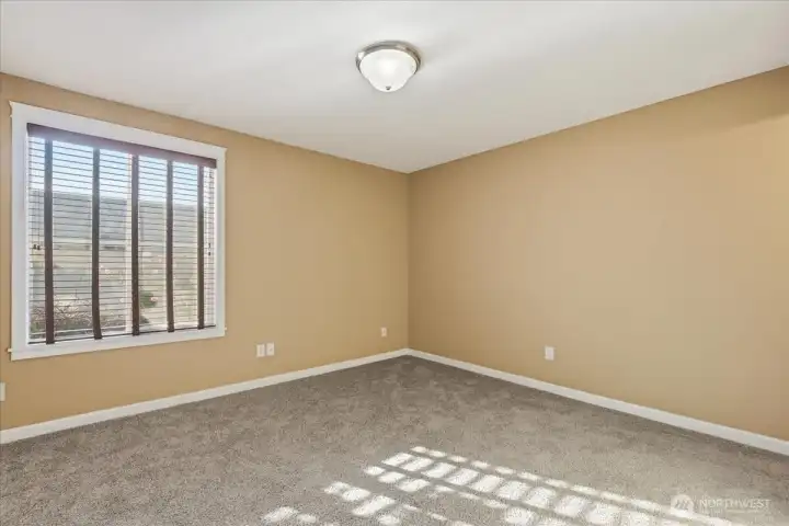 Primary Bedroom, w/ Ensuite 1/2 Bath & Double Closets