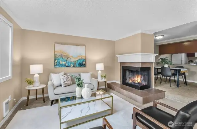 Sunken Living room