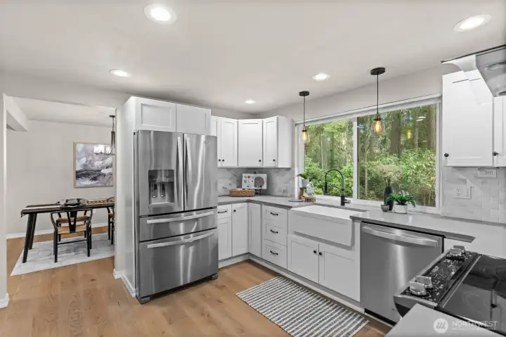Updated kitchen
