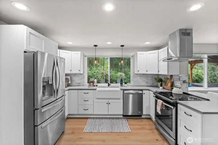 Updated kitchen