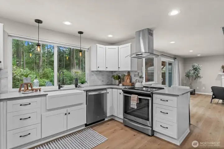 Updated kitchen
