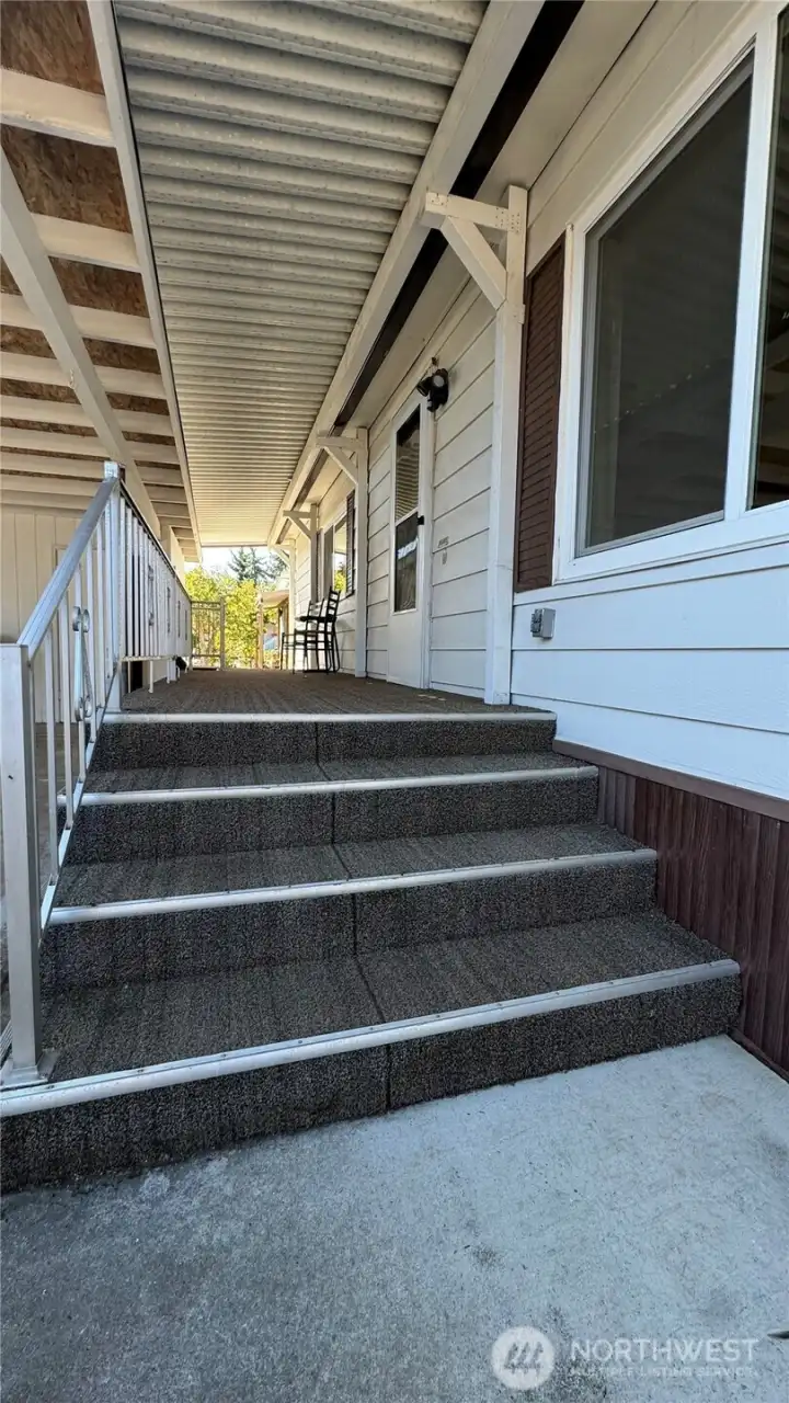Covered Entrance