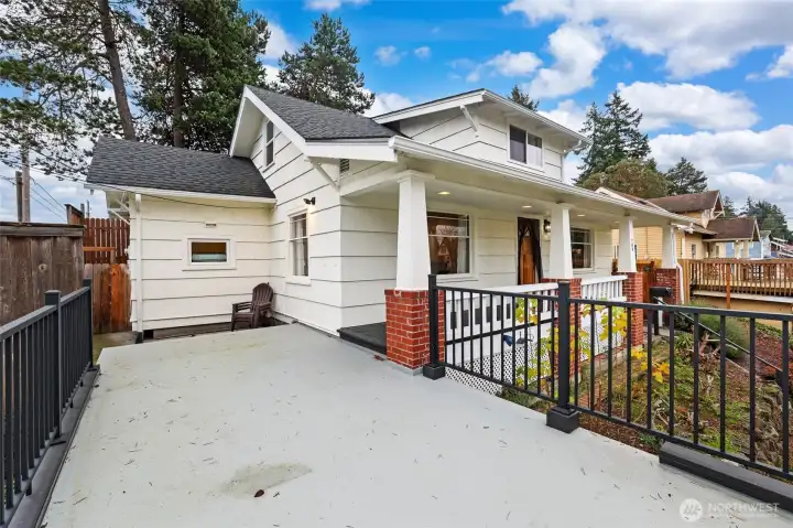 New decking and railing!