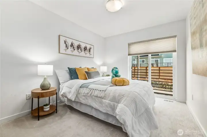 Bedroom number two upstairs.