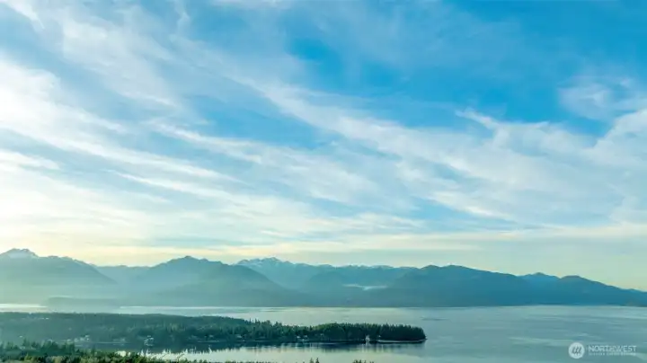 Snow capped Olympics are out