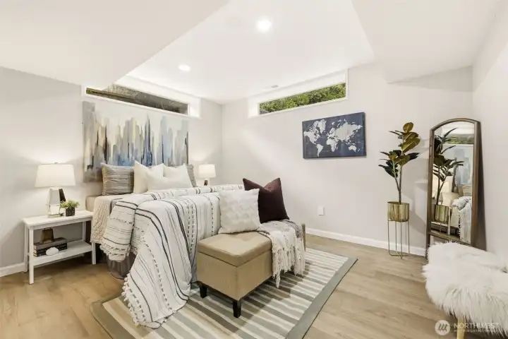 Private lower-level bedroom