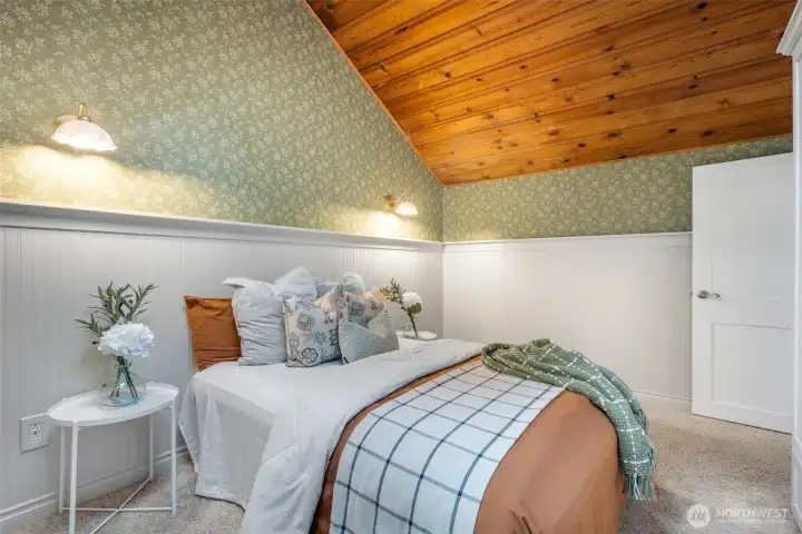 Second bedroom- also has a Murphy bed.