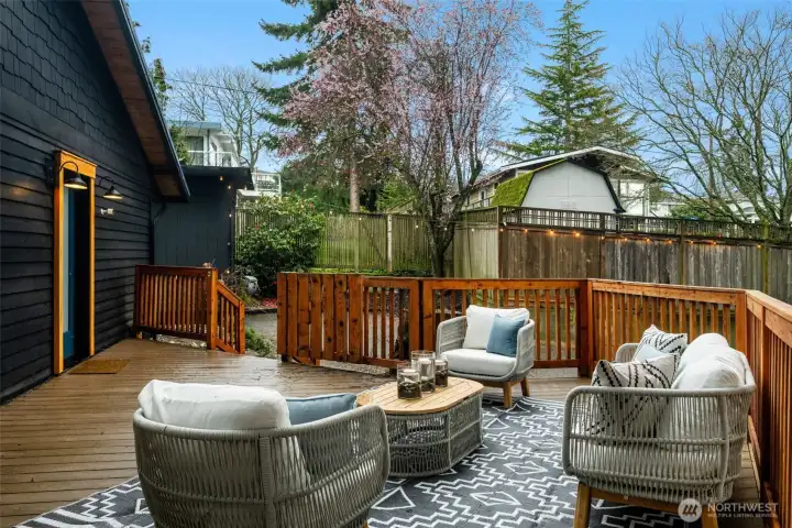 So much outdoor space