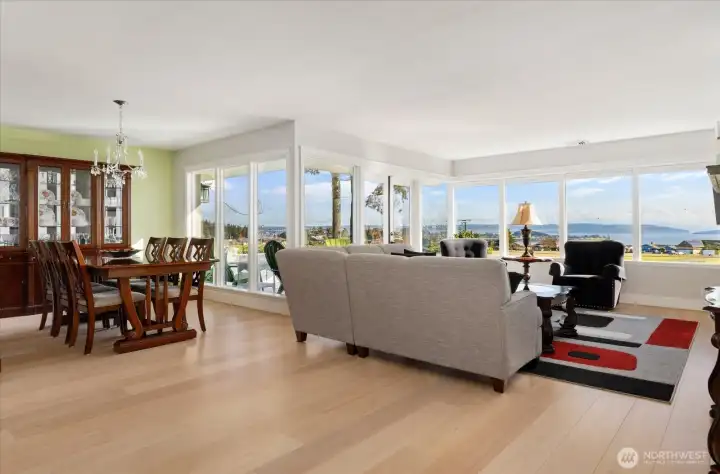 Primary Residence living and dining areas.