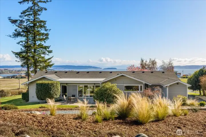 Primary Residence with lovely landscaping and incredible views.