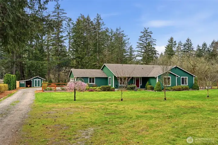 Long Driveway and tons of separation from main home and DADU