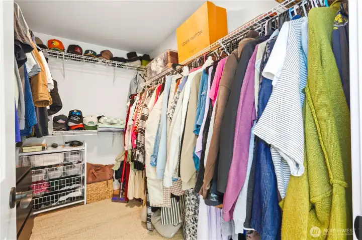 Large walk in closet